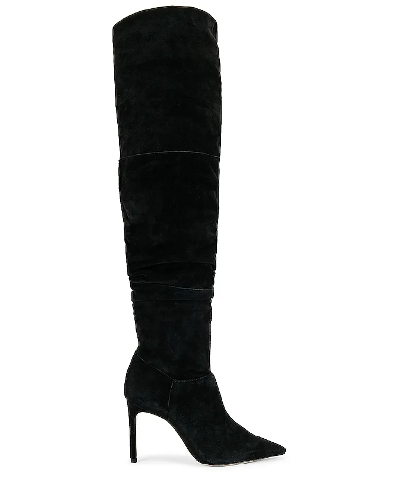 Schutz BOOT ASHLEE OVER THE KNEE in Black Black