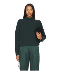 The Sei STRICK OPEN SHOULDER in Dark Green Dark