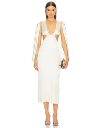 Michael Costello ABENDKLEID GEORGIANA in Ivory Ivory