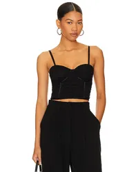 Alice + Olivia BUSTIER-TOP DAMIA in Black Black