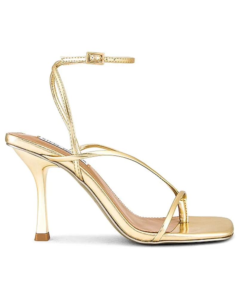 Steve Madden HIGH-HEELS ANNIE in Metallic Gold Metallic