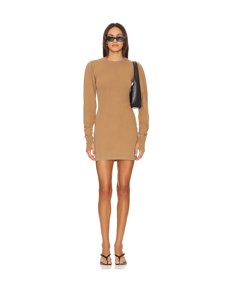 Tularosa KLEID ALIZE in Tan Tan