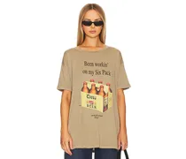 OVERSIZED-SHIRT COORS SIX PACK in Taupe