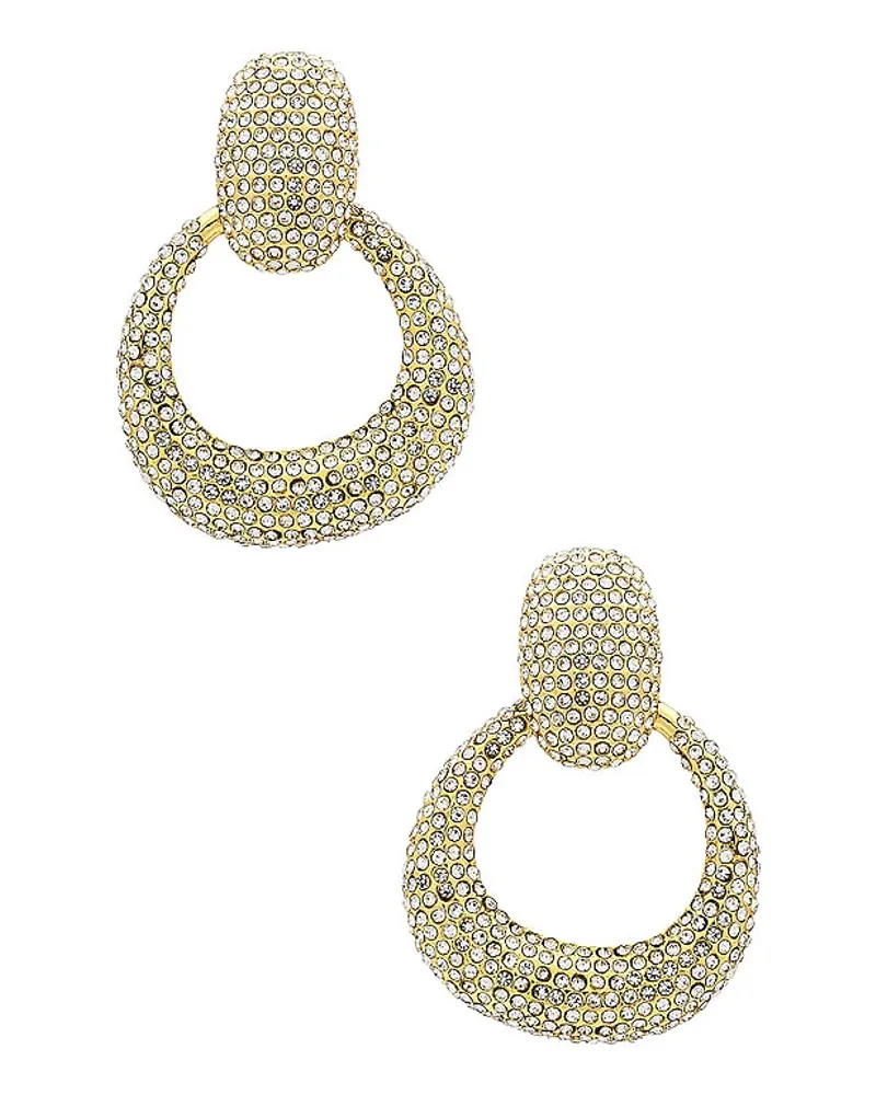 BaubleBar CREOLEN ABSTRACT in Metallic Gold Metallic