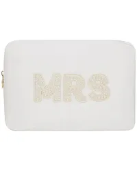 Stoney Clover Lane GROSSER BEUTEL MRS BLANC LARGE POUCH in White White