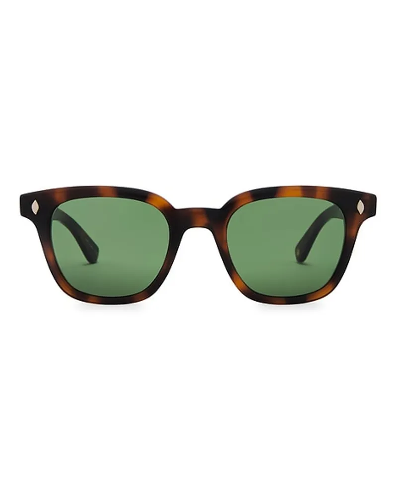 Garrett Leight SONNENBRILLE in Brown Brown