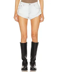 One Teaspoon LOW-WAIST-JEANSSHORTS BANDIT in White White