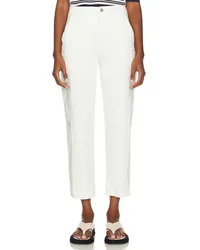 PISTOLA Eli Arched Trouser in White White