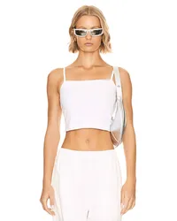 Alexander Wang TRÄGERTOP in White White