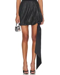 Helmut Lang MINIROCK BUBBLE in Black Black