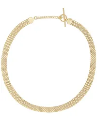 Loren Stewart HALSKETTE CHAINMAIL in Metallic Gold Metallic