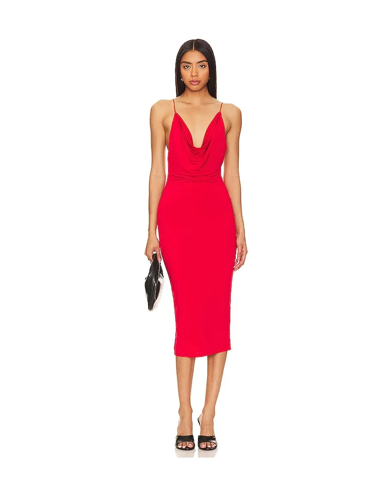 superdown MIDI-KLEID LEIGHTON in Red Red