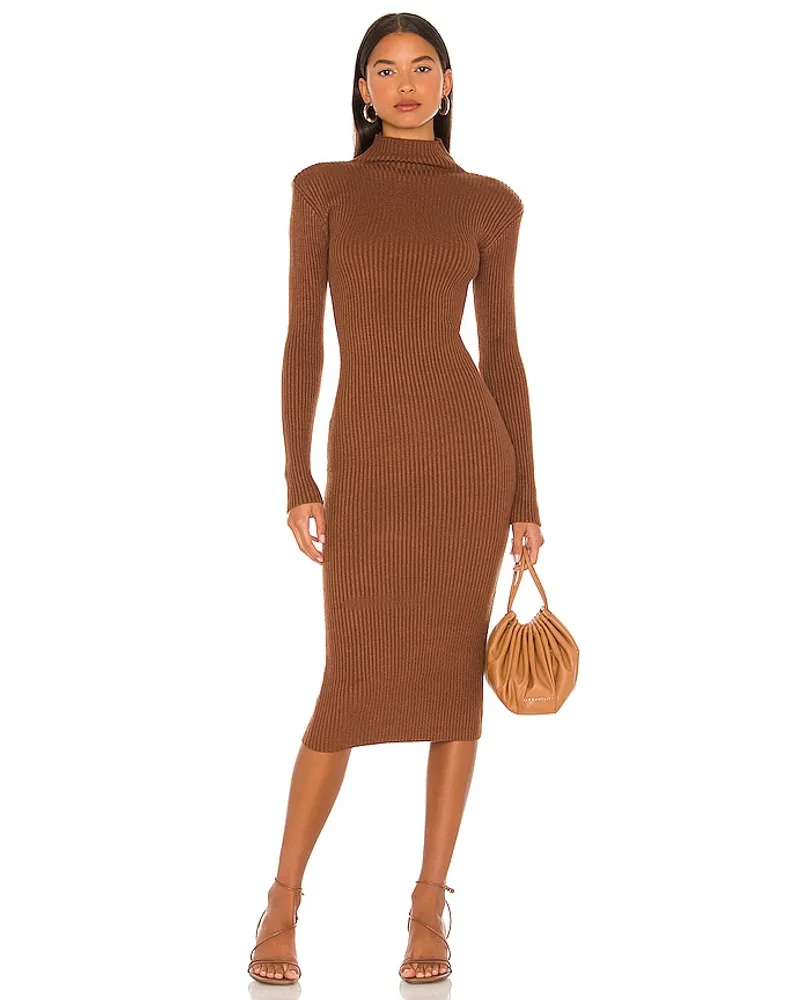 ASTR the Label BODYCON-KLEID ABILENE in Brown Brown