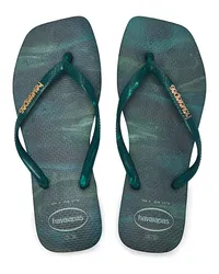 Havaianas SANDALE SLIM SQUARE in Green Green