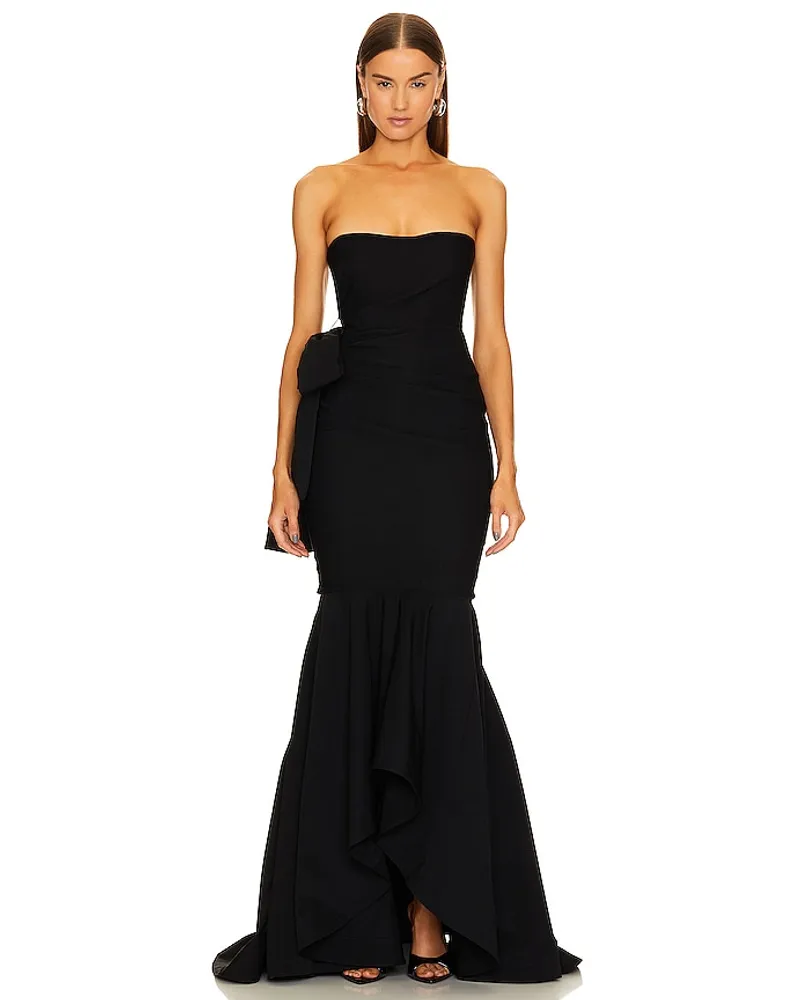 Michael Costello ABENDKLEID ANYSSA in Black Black