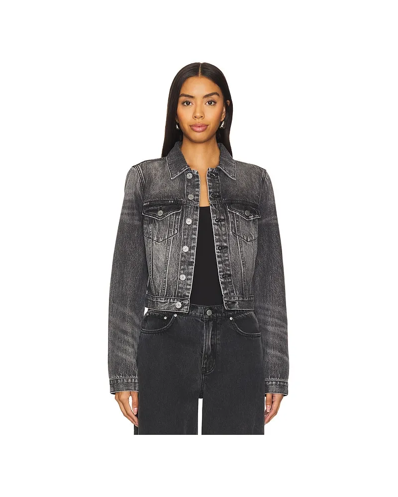 GRLFRND JEANSJACKE MAEVE FITTED in Black Black