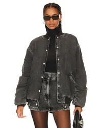 IRO BOMBERJACKE ILARO in Charcoal Charcoal