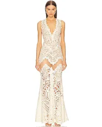 Michael Costello ABENDKLEID GUILANA in Ivory Ivory