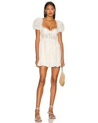 For Love and Lemons KLEID BECCA in White White