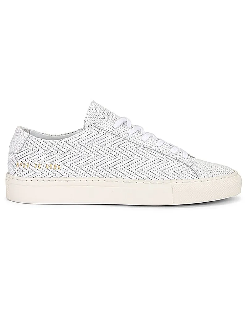 Common Projects SNEAKERS ORIGINAL ACHILLES BASKET WEAVE in White White