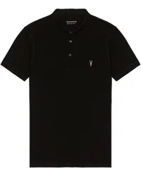 AllSaints POLOHEMD REFORM SS in Black Black