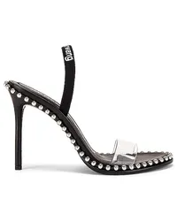 Alexander Wang STILETTOS MIT LOGO NOVA in Black Black