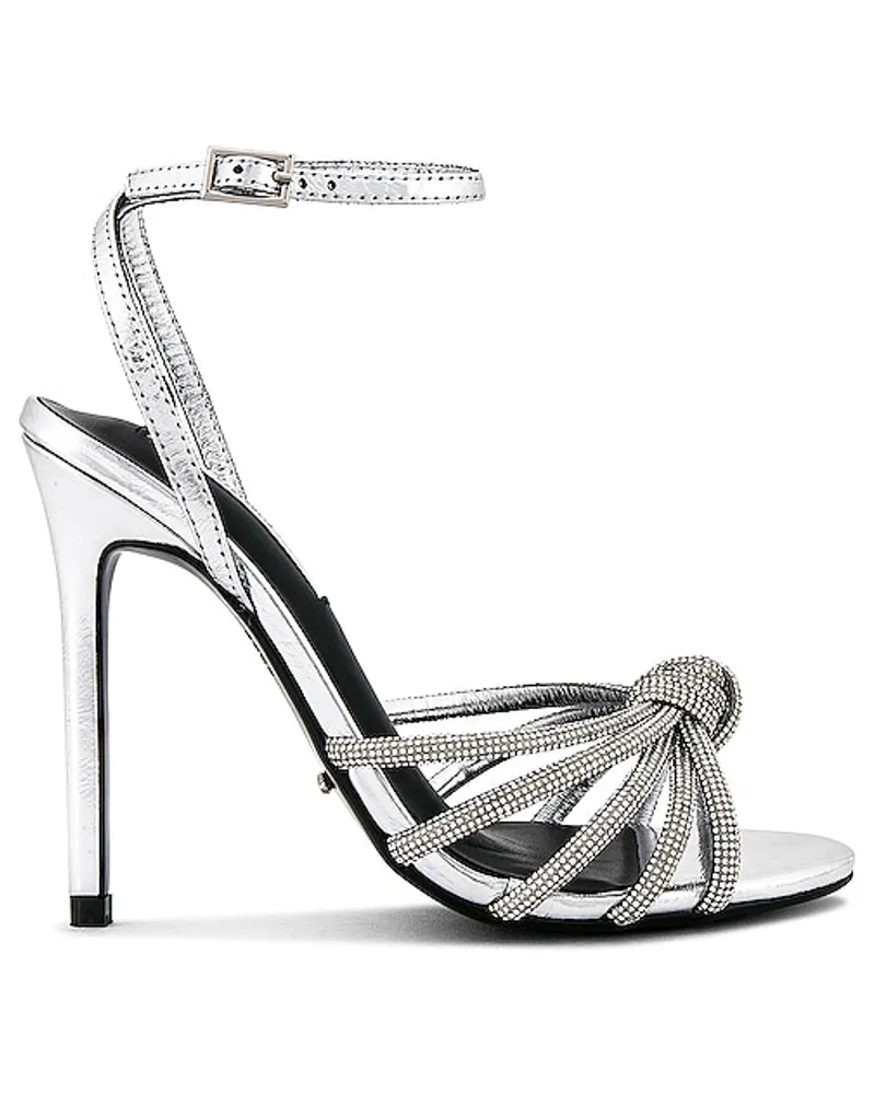 Tony Bianco SANDALE KYLA in Metallic Silver Metallic