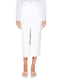 PISTOLA Alice High Rise Midi in White White