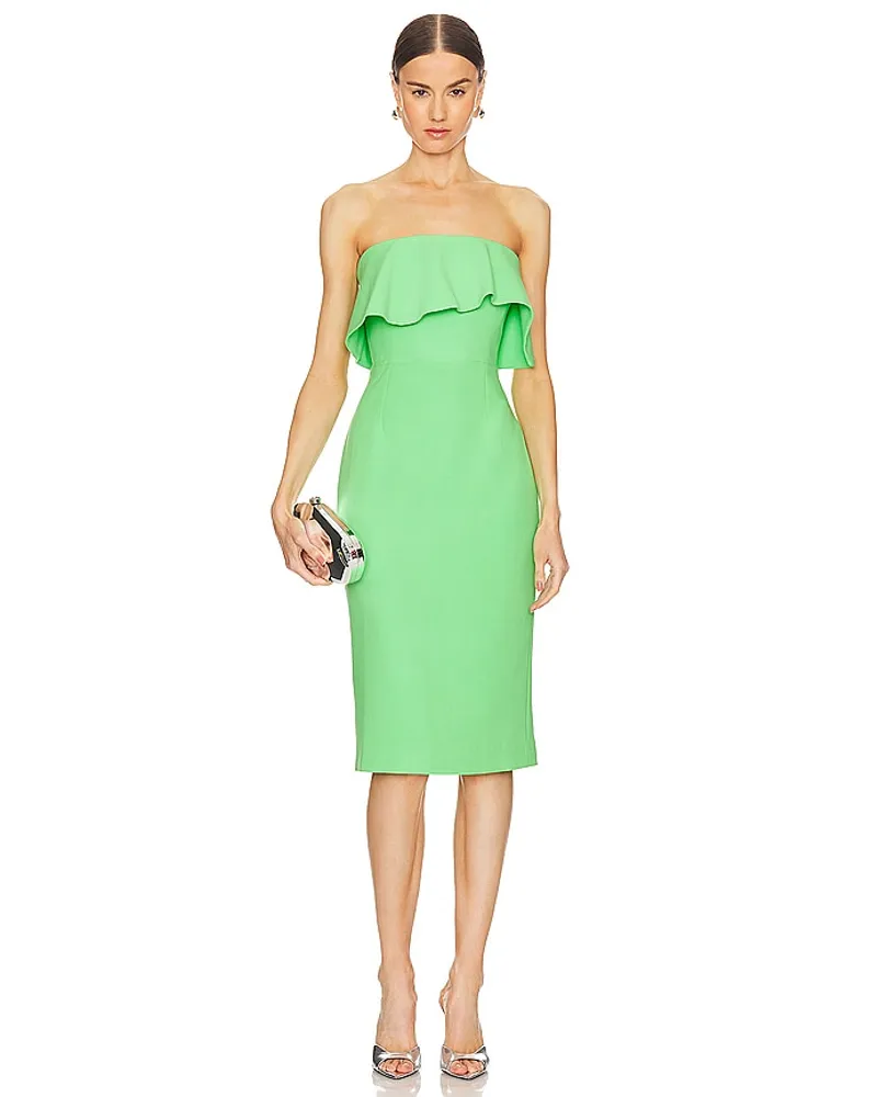 Bardot MIDI-KLEID GARNET in Green Green