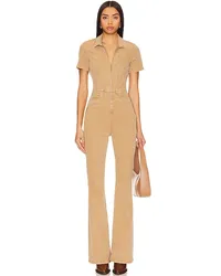 Free People JUMPSUIT MIT AUSGESTELLTEM BEIN WE THE FREE JAYDE in Tan Tan