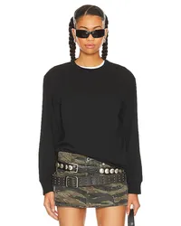 Alexander Wang LANGARMSHIRT ESSENTIAL in Black Black