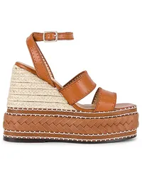 Castañer WEDGES FAURE in Brown Brown