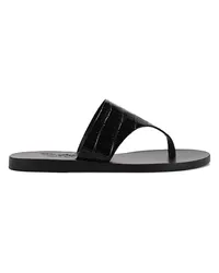 Ancient Greek Sandals SANDALE MERA in Black Black