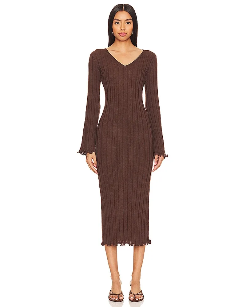 SNDYS KLEID SERNA in Brown Brown