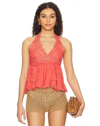 Free People TOP INTIMATELY FP ADELLA in Coral Coral