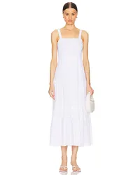 SANCTUARY MIDI-KLEID WATCHING SUNSET in White White