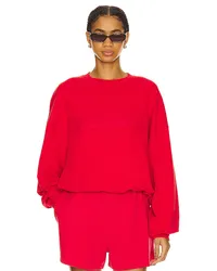 ROTATE Birger Christensen SWEATSHIRT SWEAT LOGO in Red Red