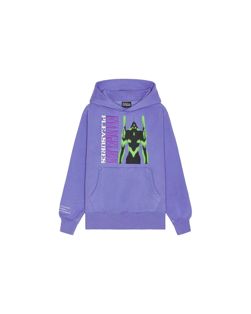 PLEASURES SWEATSHIRT in Purple Purple