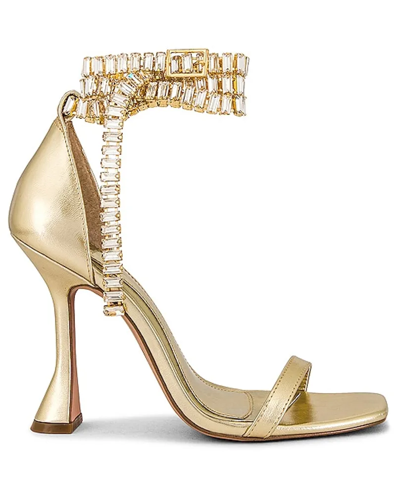 JLO Jennifer Lopez SANDALE HOLLYWOOD in Metallic Gold Metallic