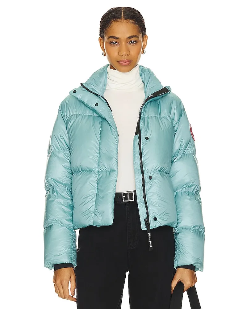 Canada Goose CROP-STEPPJACKE CYPRESS in Blue Blue