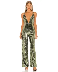 Camila Coelho JUMPSUIT CALLIE in Olive Olive