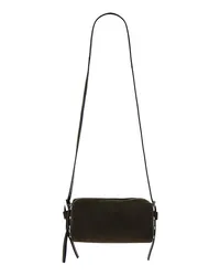 AllSaints Miro Barrel Crossbody in Olive Olive