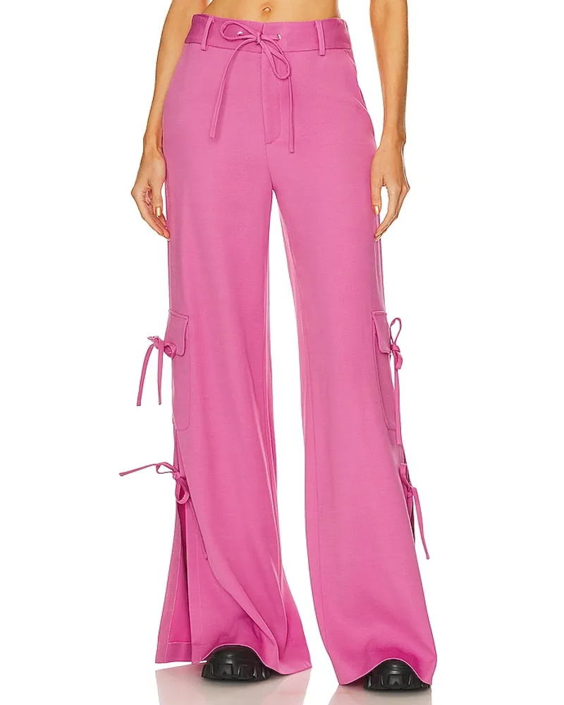 Monse CARGO-HOSE in Pink Pink