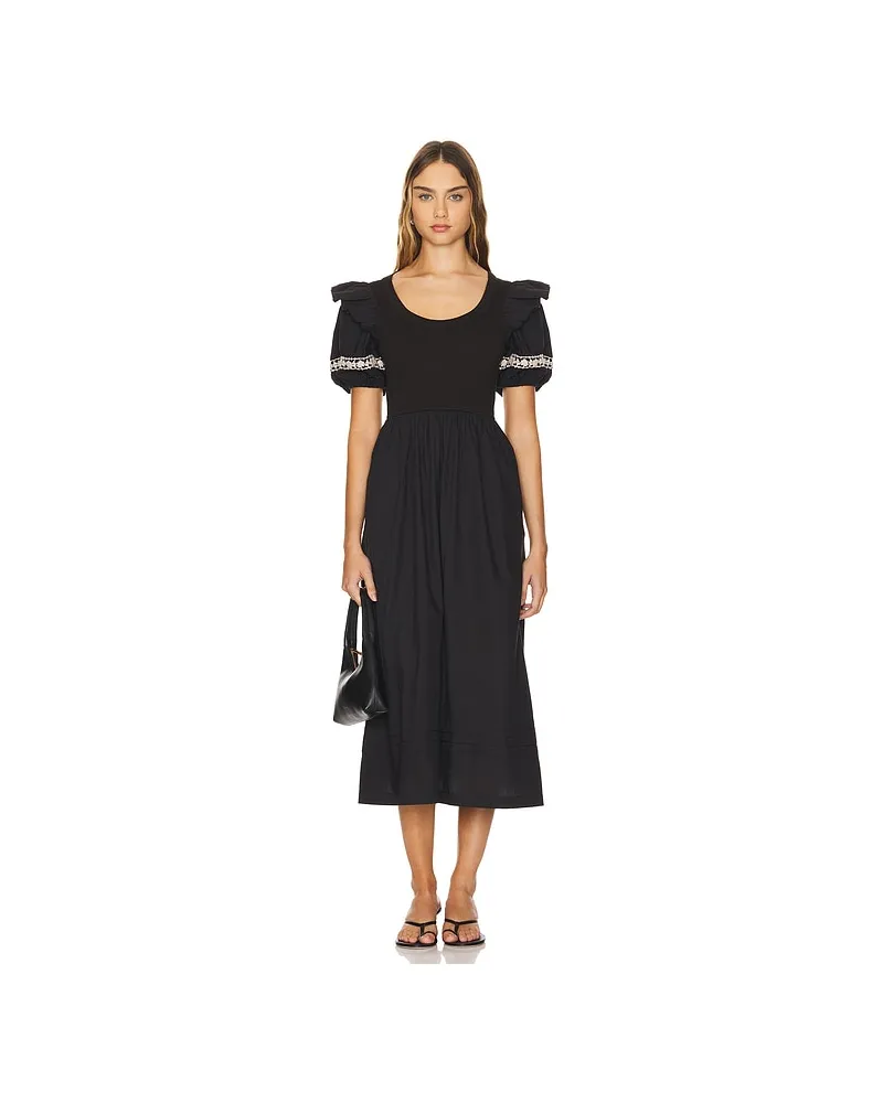 Cleobella MIDI-KLEID SELMA in Black Black