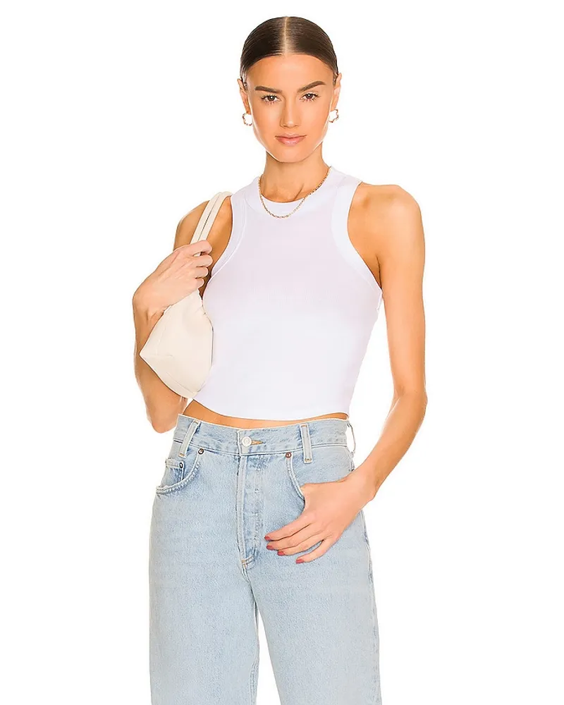 LnA Clothing TOP DETRA in White White