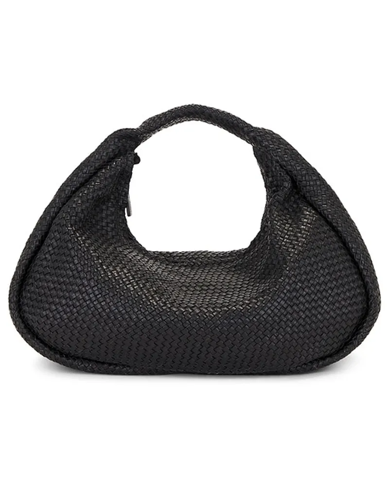 St. Agni TASCHE WOVEN BON BON in Black Black