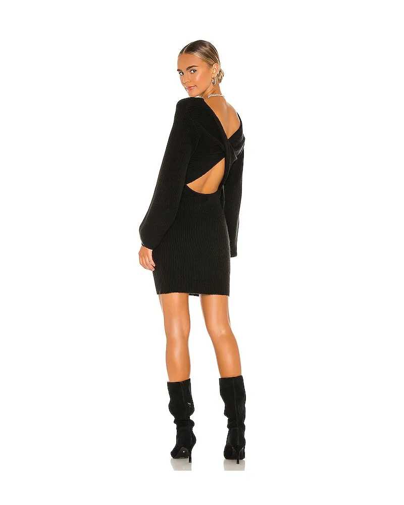 MAJORELLE SWEATERKLEID NEVA in Black Black