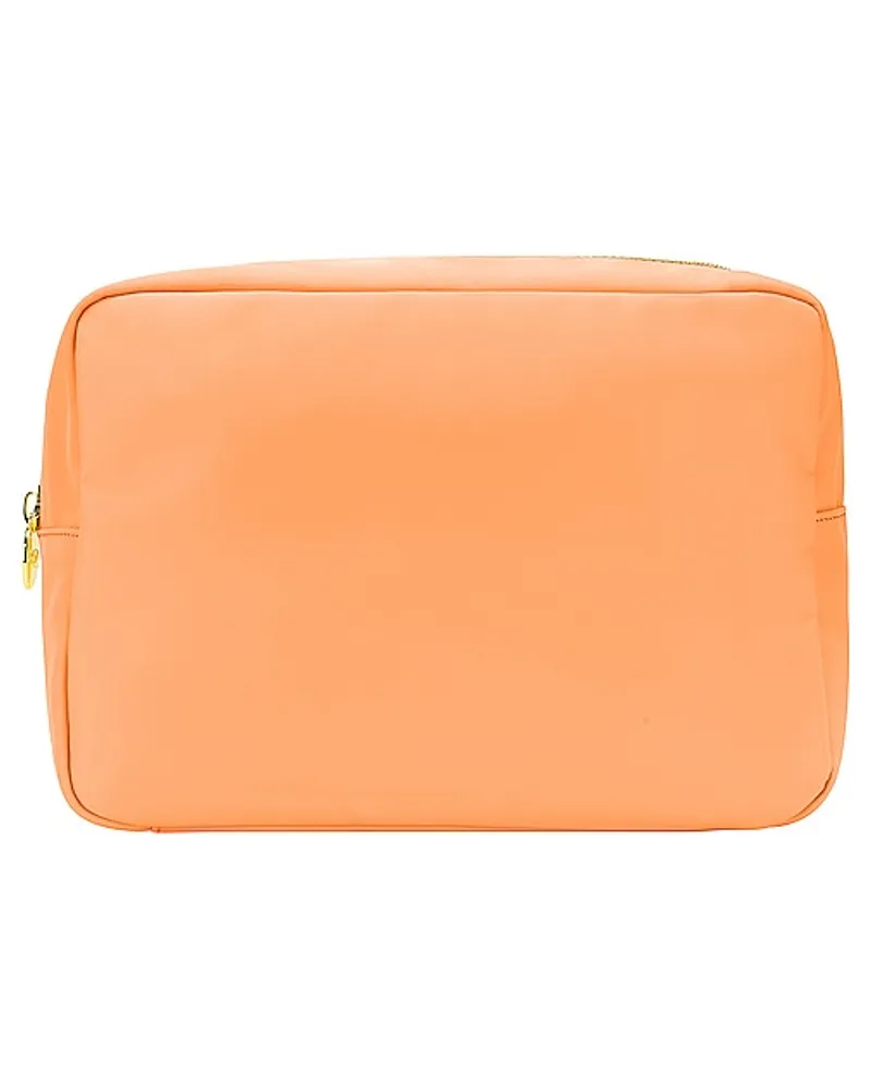 Stoney Clover Lane GROSSER BEUTEL CLASSIC LARGE POUCH in Peach Peach