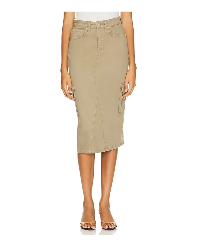 RAILS Highland Cargo Skirt in Olive Olive