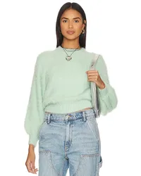 MINKPINK FLAUSCHIGER SWEATER LUMA in Mint Mint